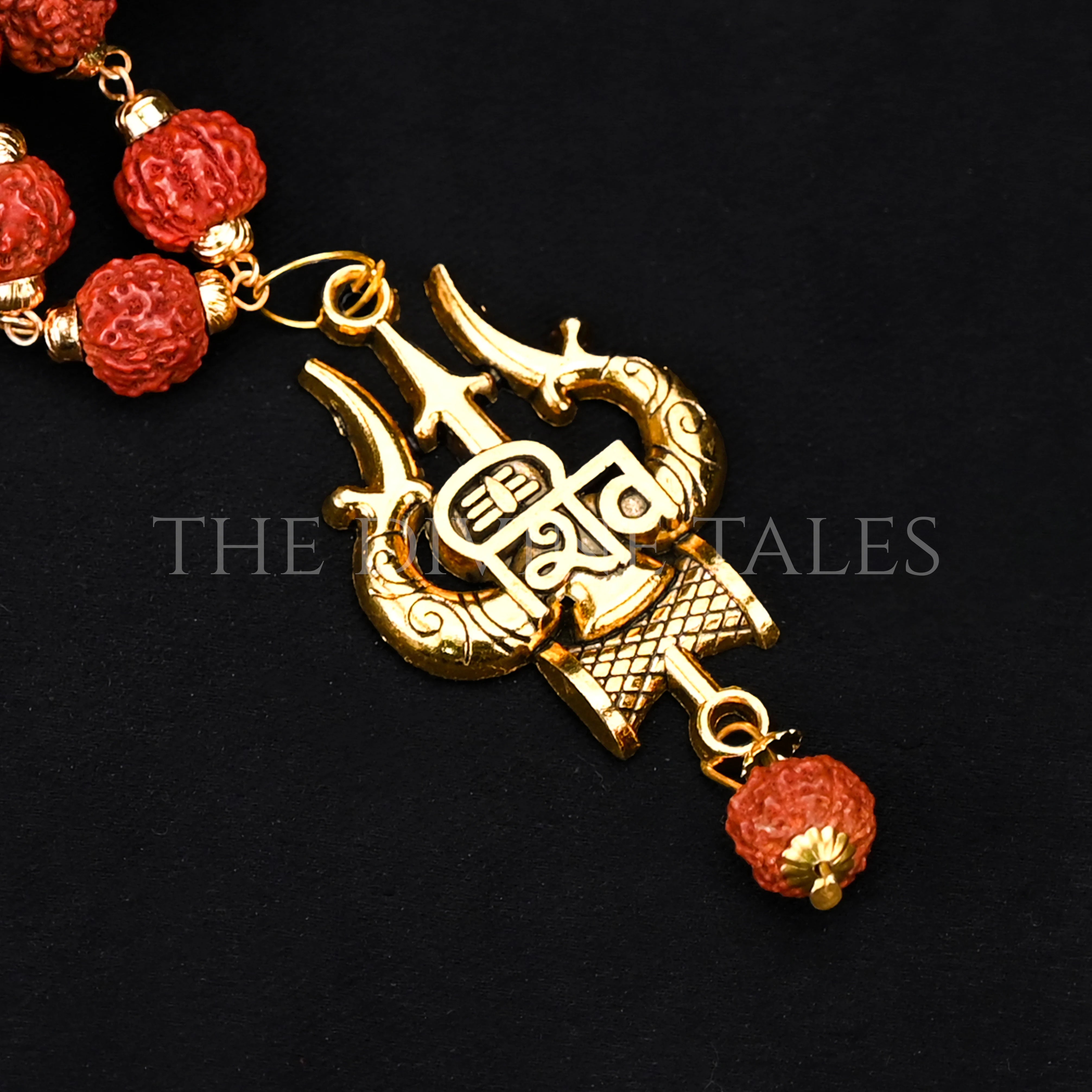 Rudraksha Mala With Trishul