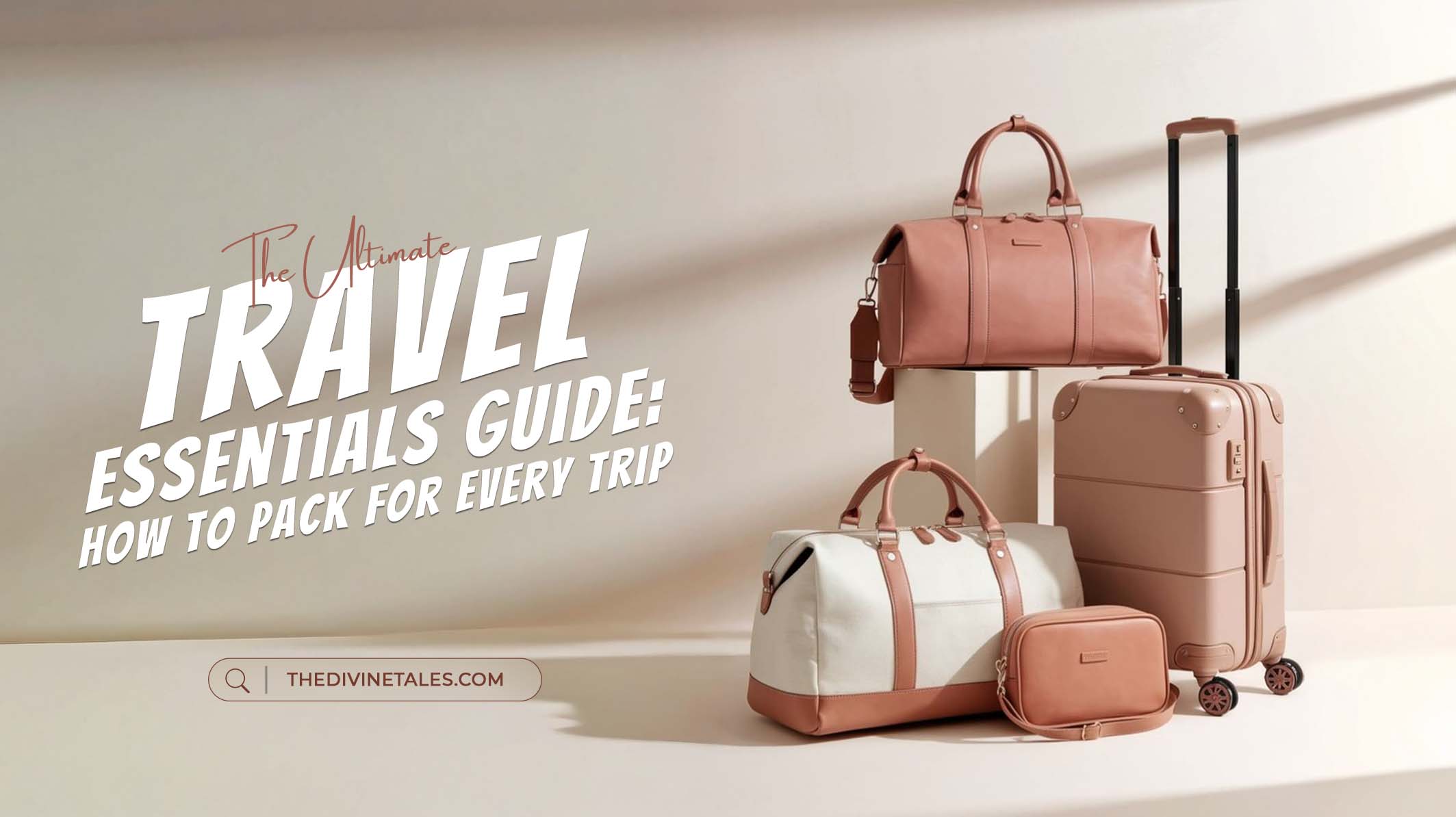 The Ultimate Travel Essentials Guide: How to Pack For Every Trip