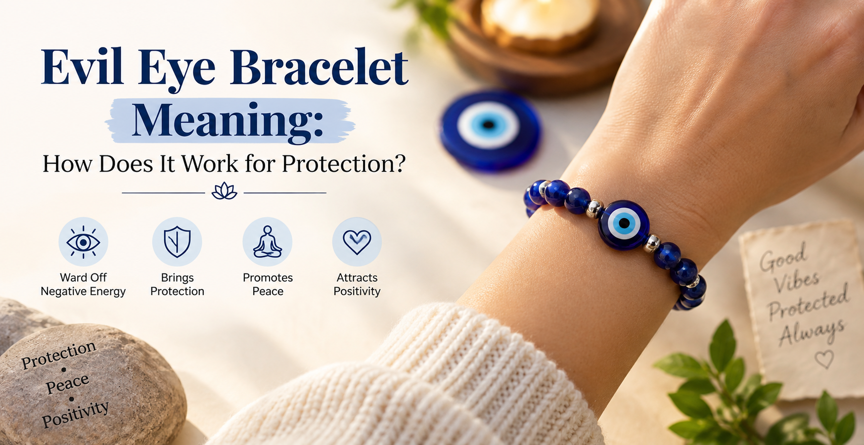 How Does an Evil Eye Bracelet Work? Meaning & Symbolism