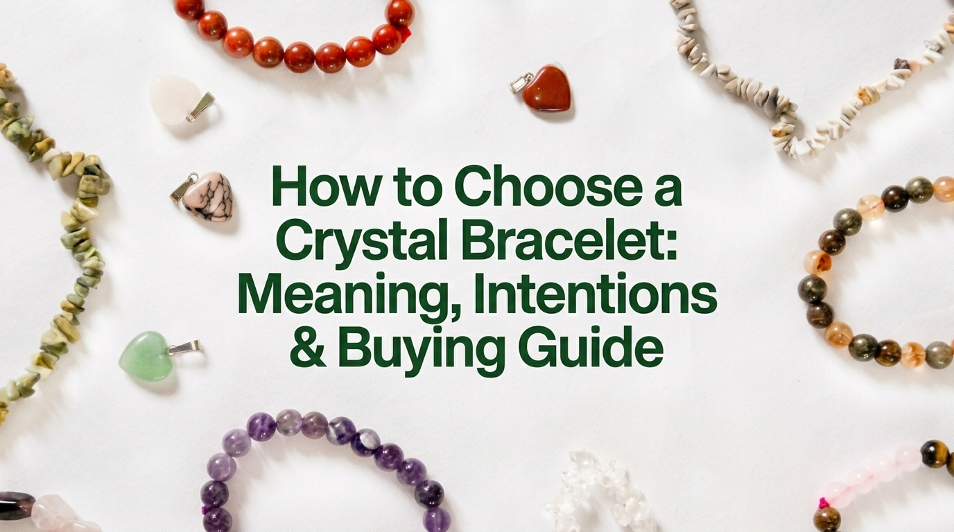 How to Choose a Crystal Bracelet: Meaning, Intentions & Buying Guide