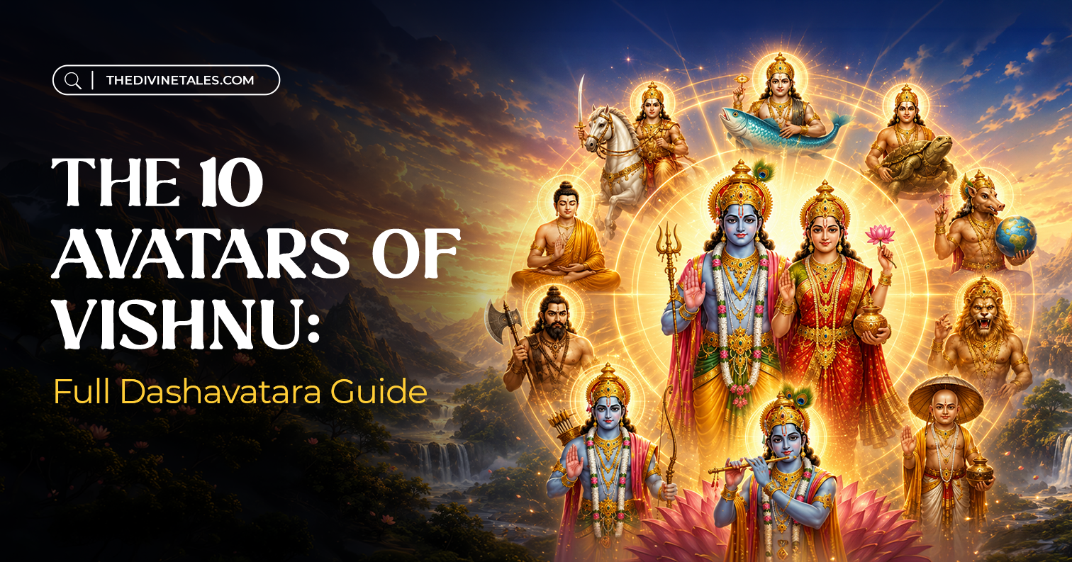 The 10 Avatars of Vishnu: Full Dashavatara Guide