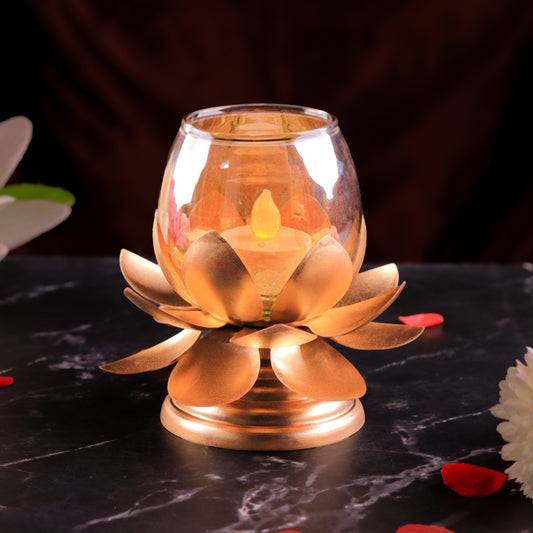 Flower Shaped Candle Holder