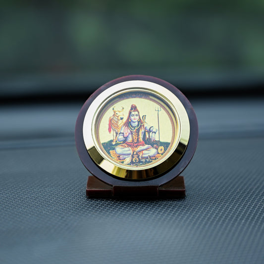 Lord Shiva Acrylic Car Dashboard