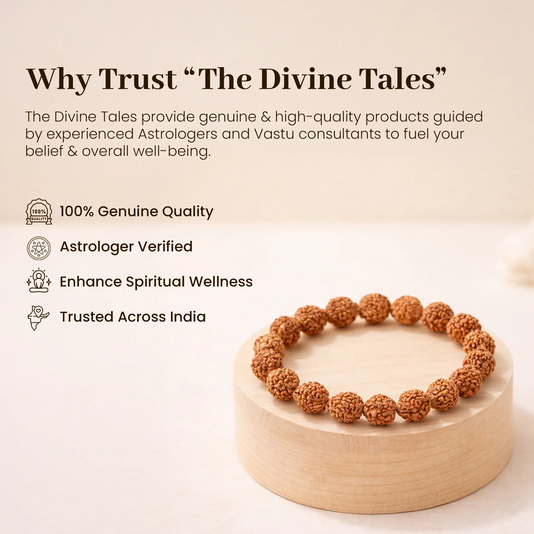 5 Mukhi Rudraksha Bracelet