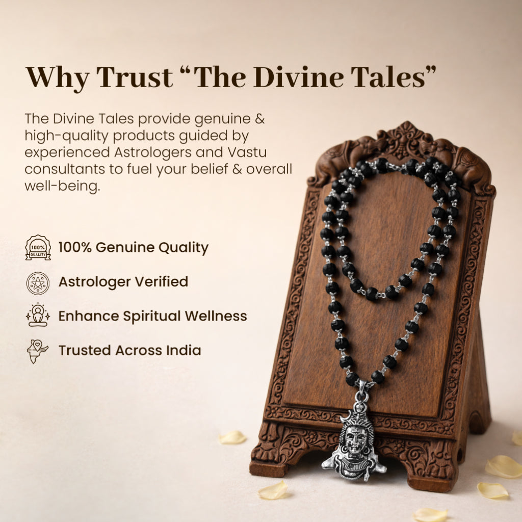 Karungali cap mala with shiv locket