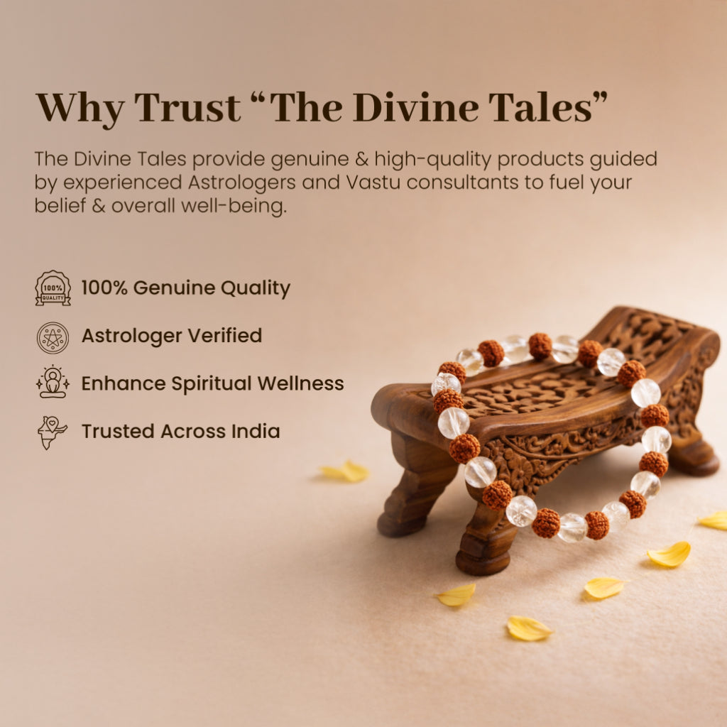 Rudraksha Sphatik Bracelet