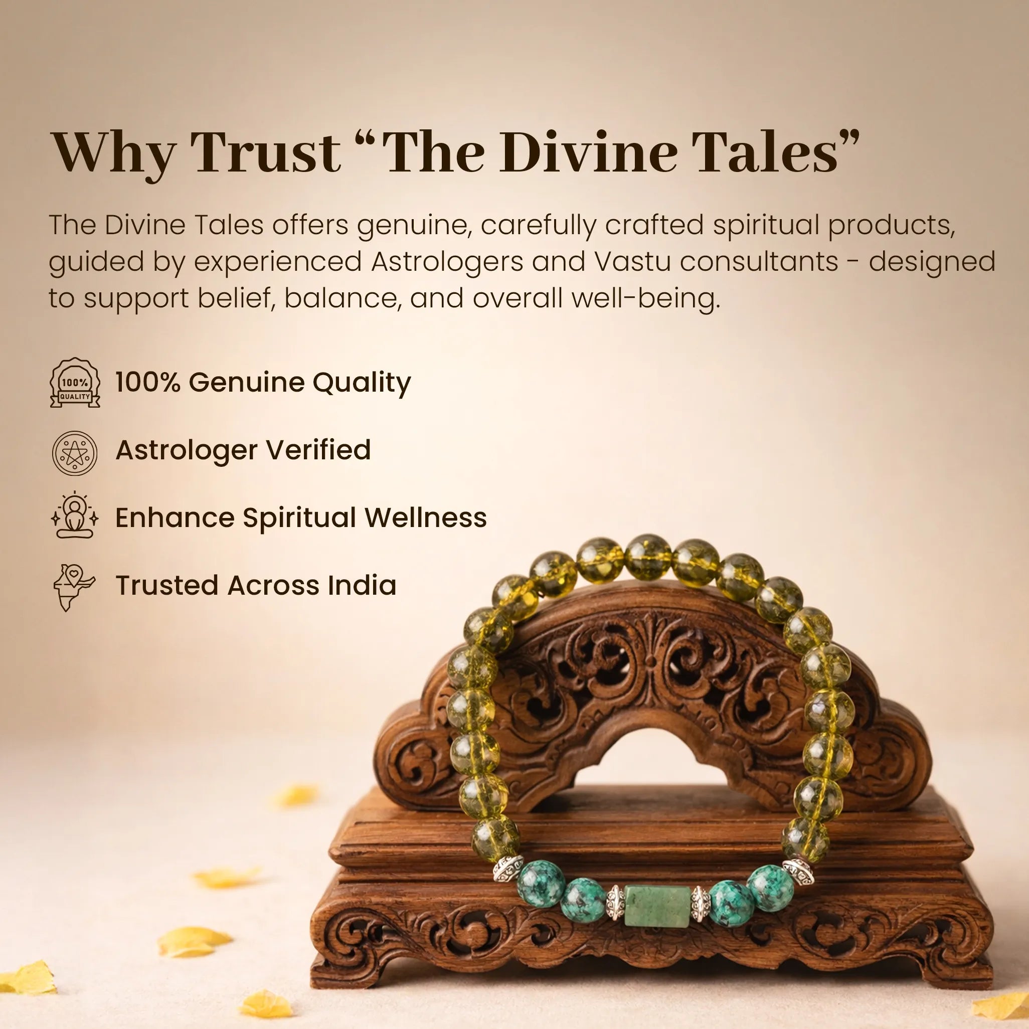 Green Agate Stone Bracelet