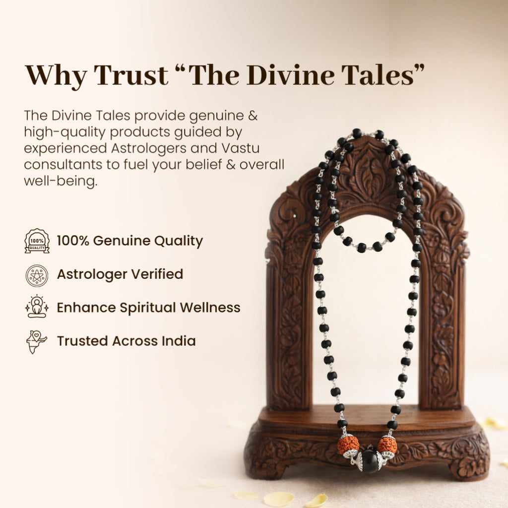 Karungali Rudraksha Power Mala