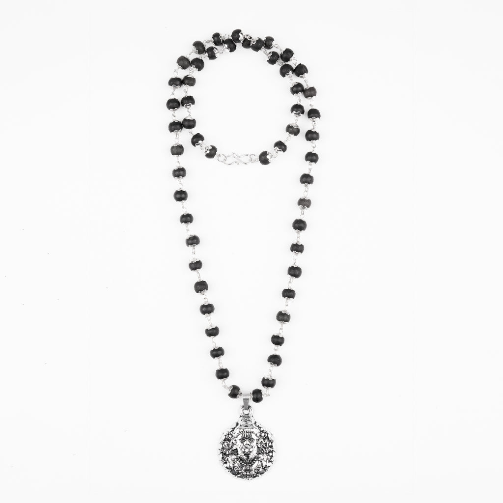 Veer Hanuman Karungali Cap Mala – For Strength & Protection