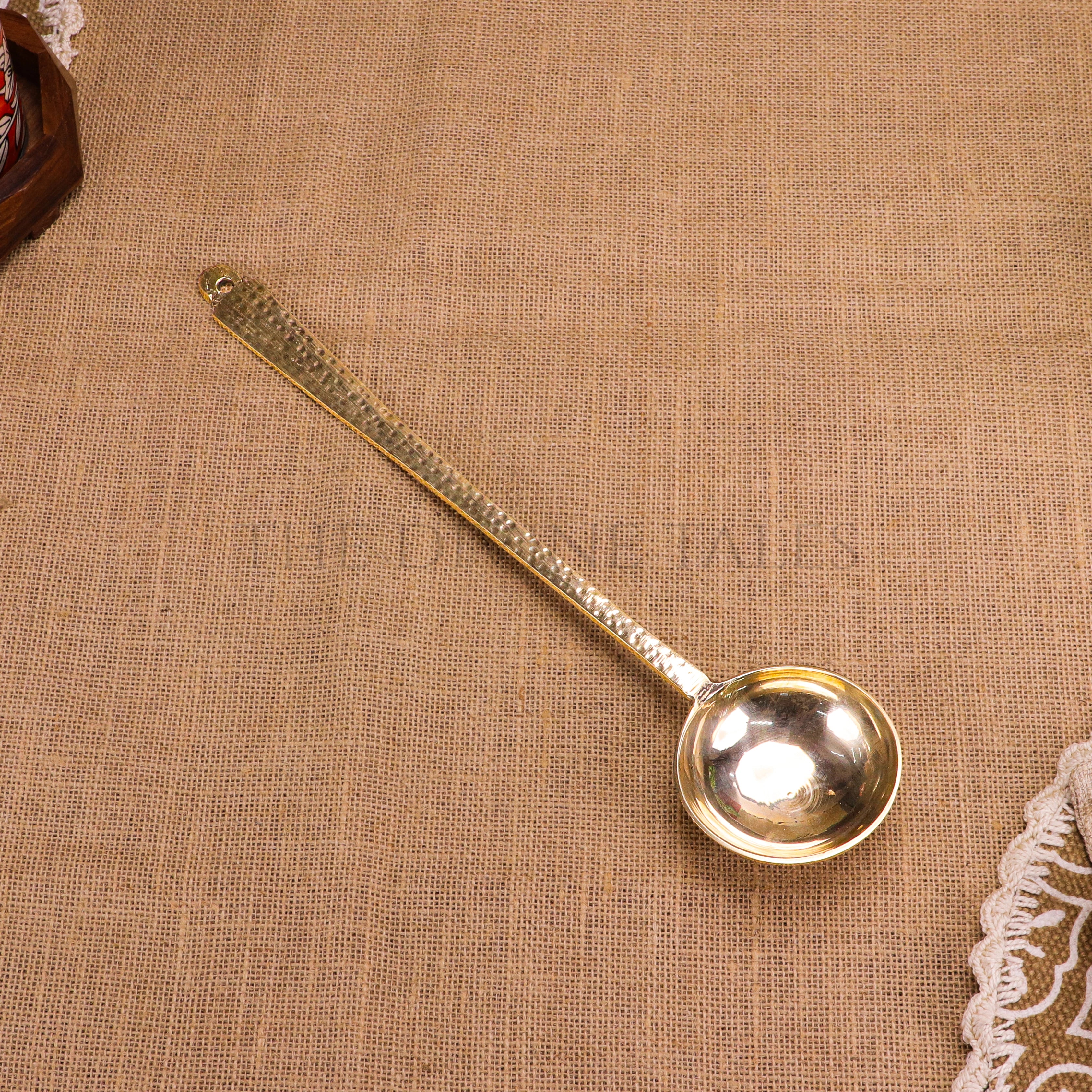 Pure Brass Handcrafted Ladle/Scoop