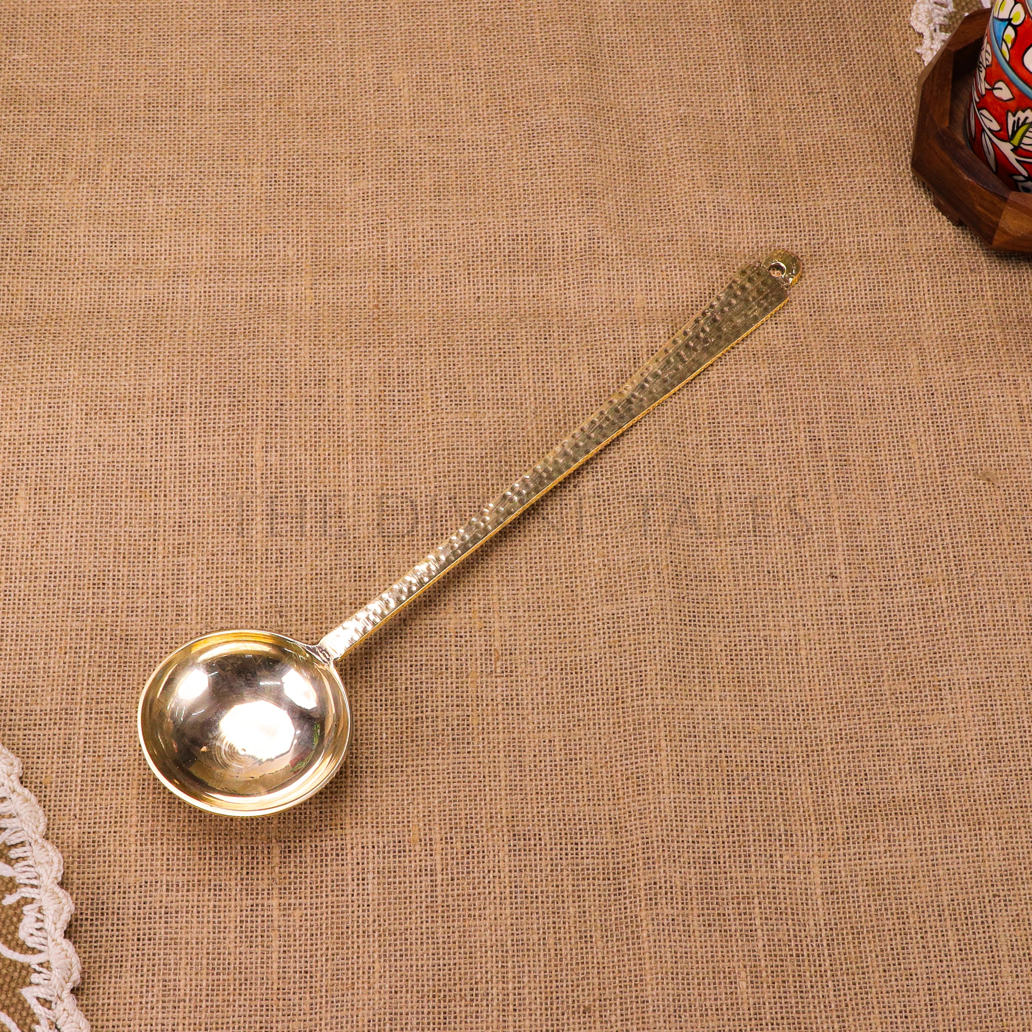 Pure Brass Handcrafted Ladle/Scoop