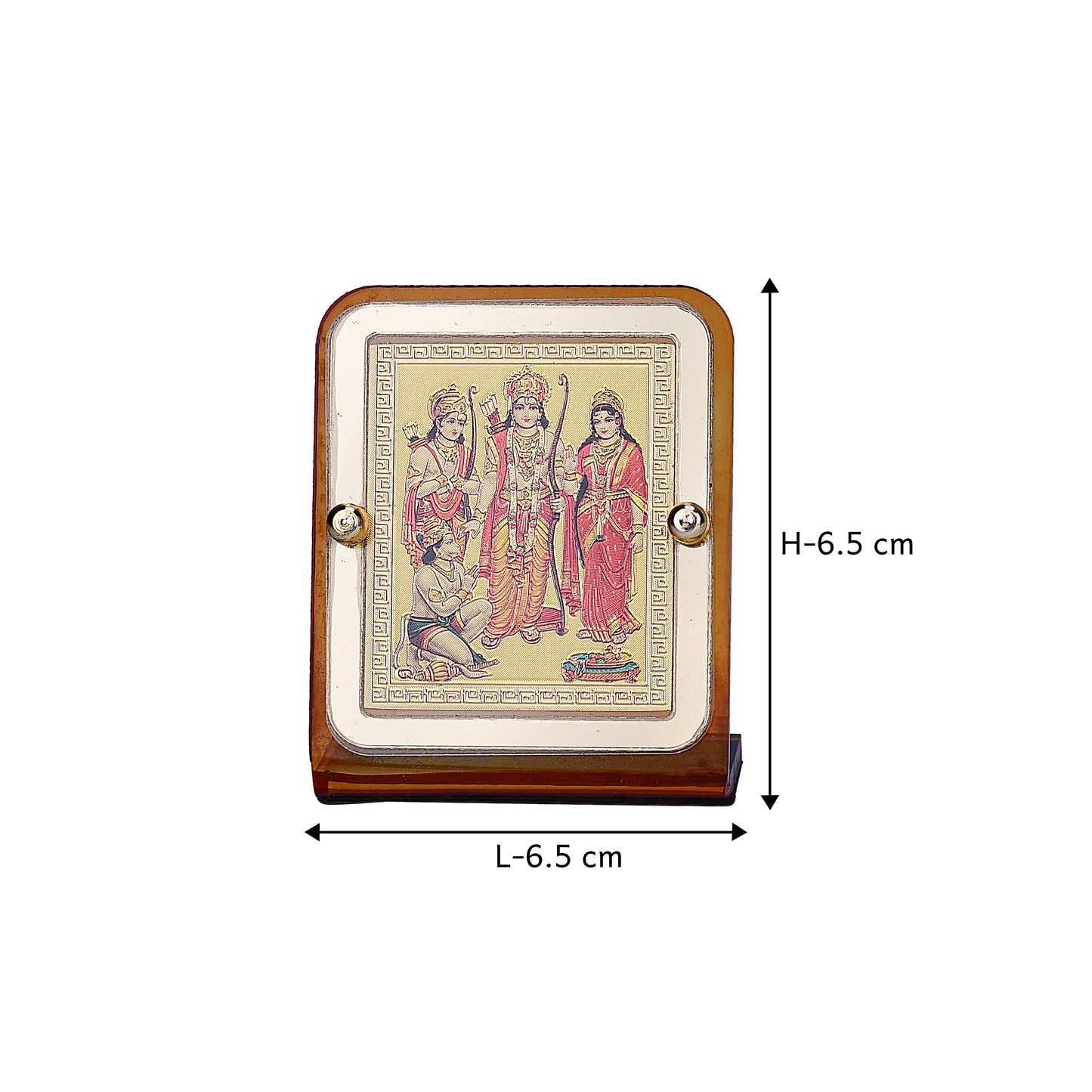 Shri Ram-Sita ,Laxman And Hanuman Acrylic  Car Dashboard