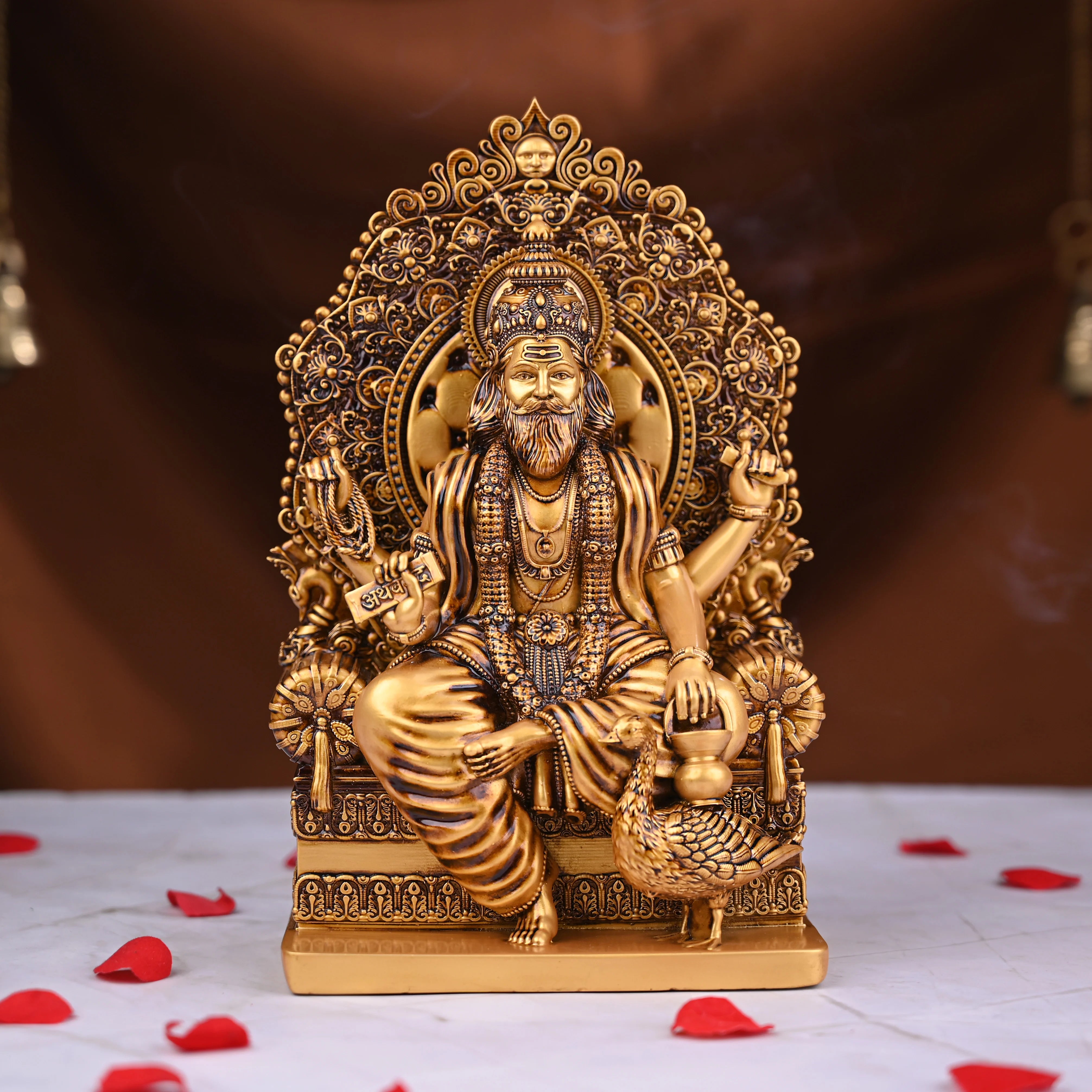 Lord Vishwakarma Car Dashboard Idol