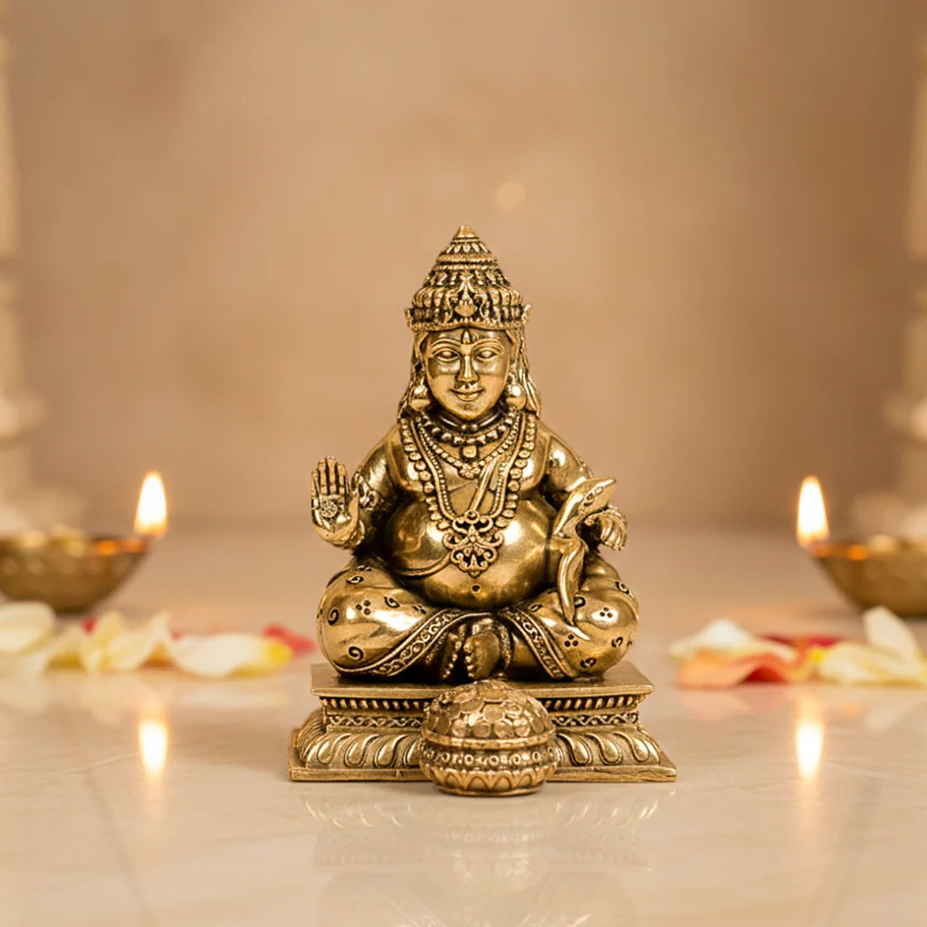 Brass Kuber Ji Idol With Gift Box