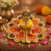 Floral Yellow Laddu Gopal Dress