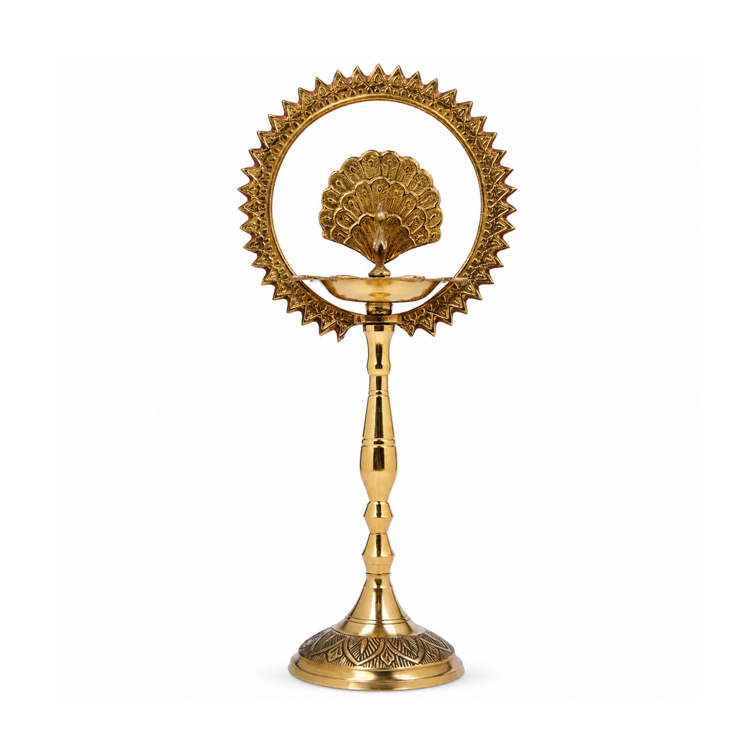 Mayur Chakra Pillar Diya