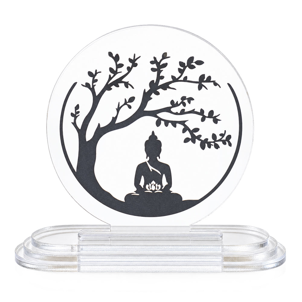 Lord Buddha Acrylic Car Dashboard
