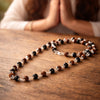 Shiv Shakti Karungali & Rudraksha Cap Mala – Balance & Protection Necklace