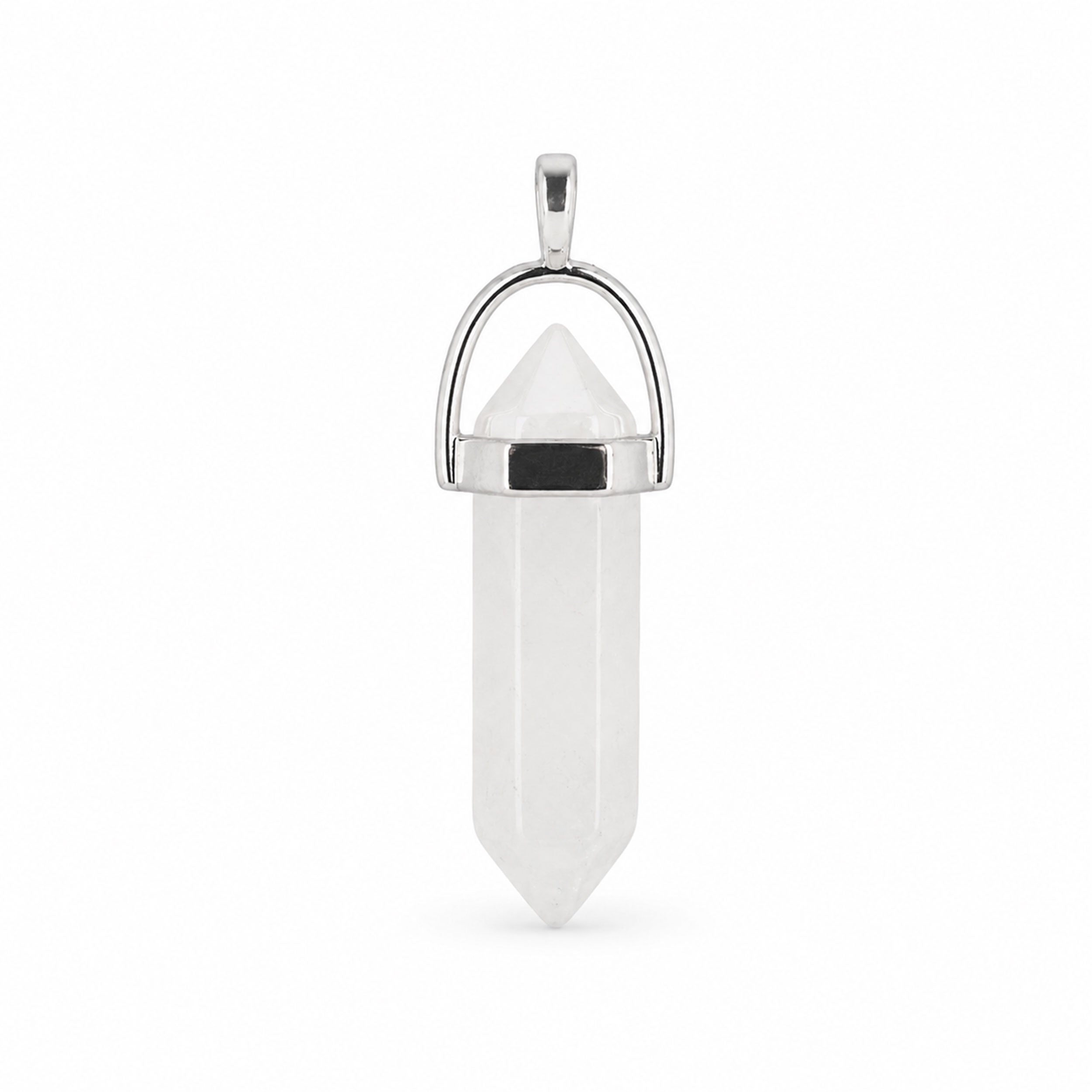 Clear Quartz Pencil Locket