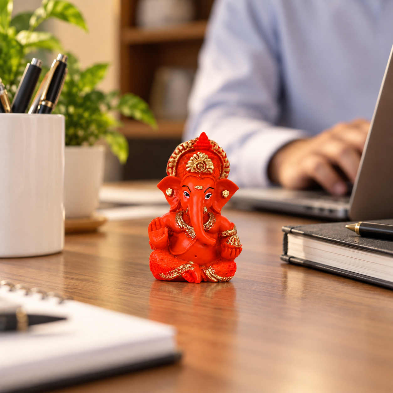 Sinduri Ganesha Idol