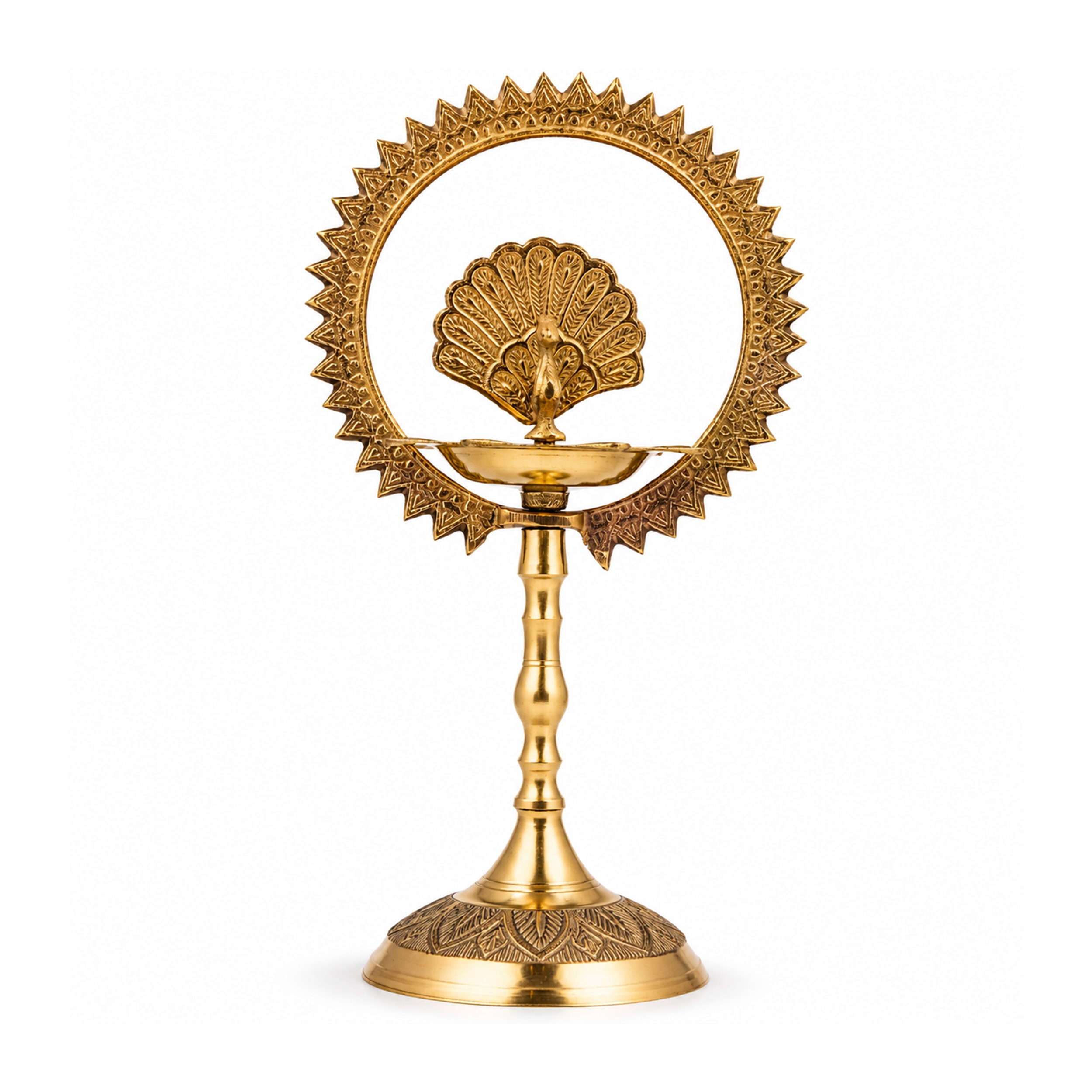 Mayur Chakra Pillar Diya