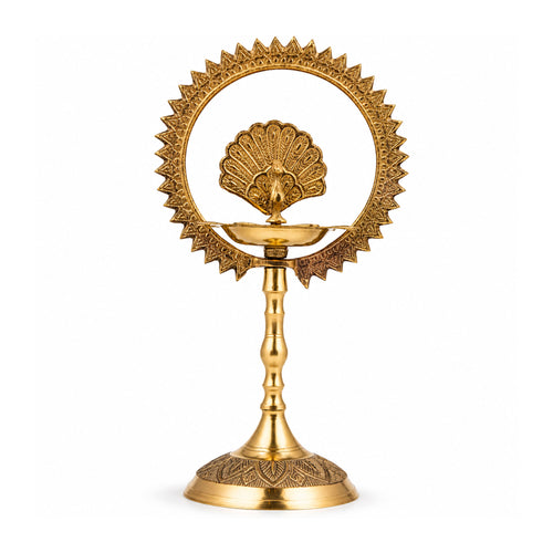 Mayur Chakra Pillar Diya