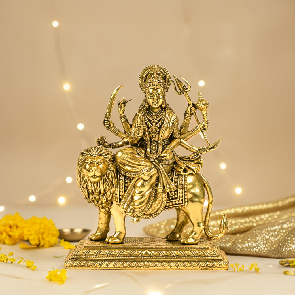 Shree Durga Mata Brass Idol