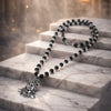 Karungali cap mala with shiv locket