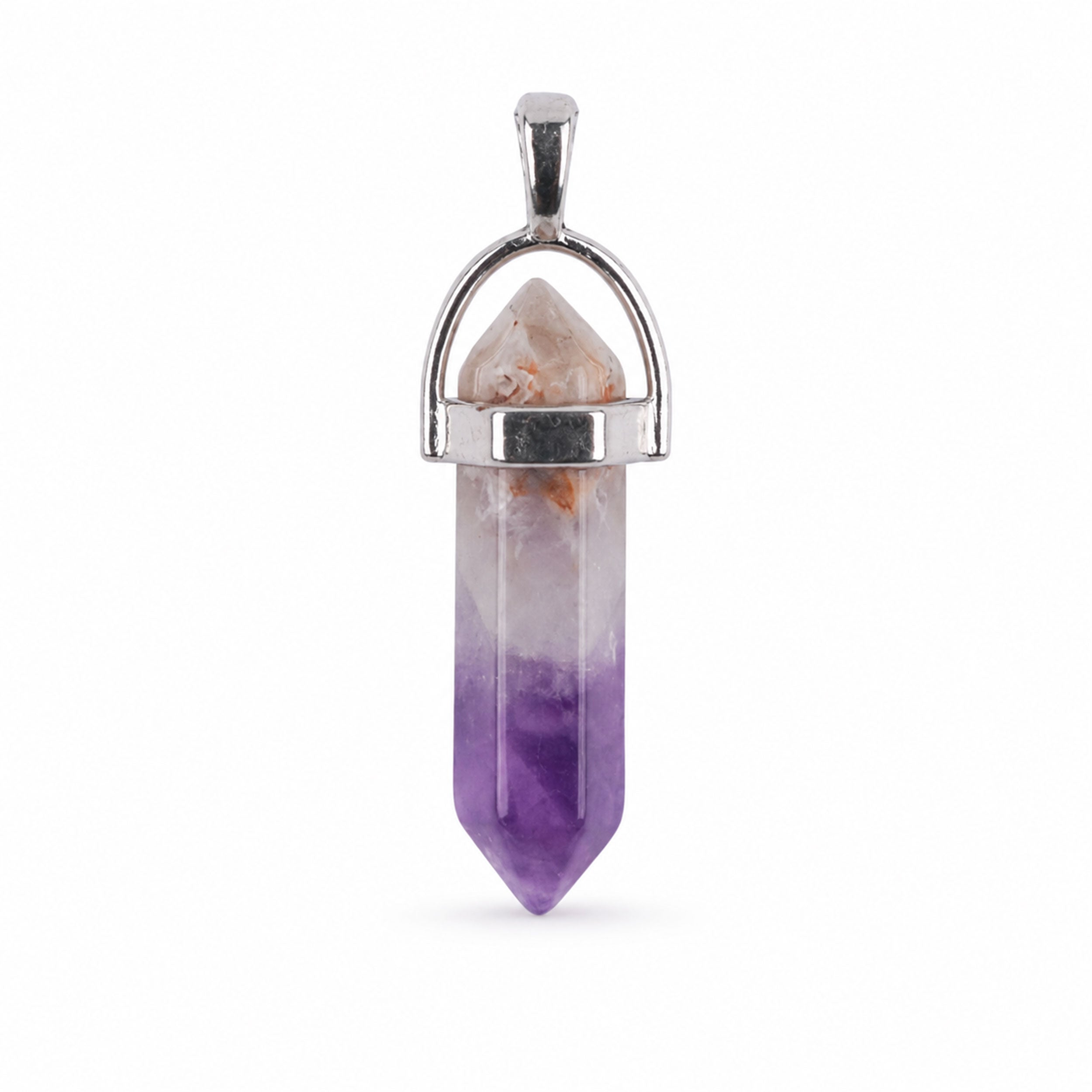 Amethyst Pencil Locket
