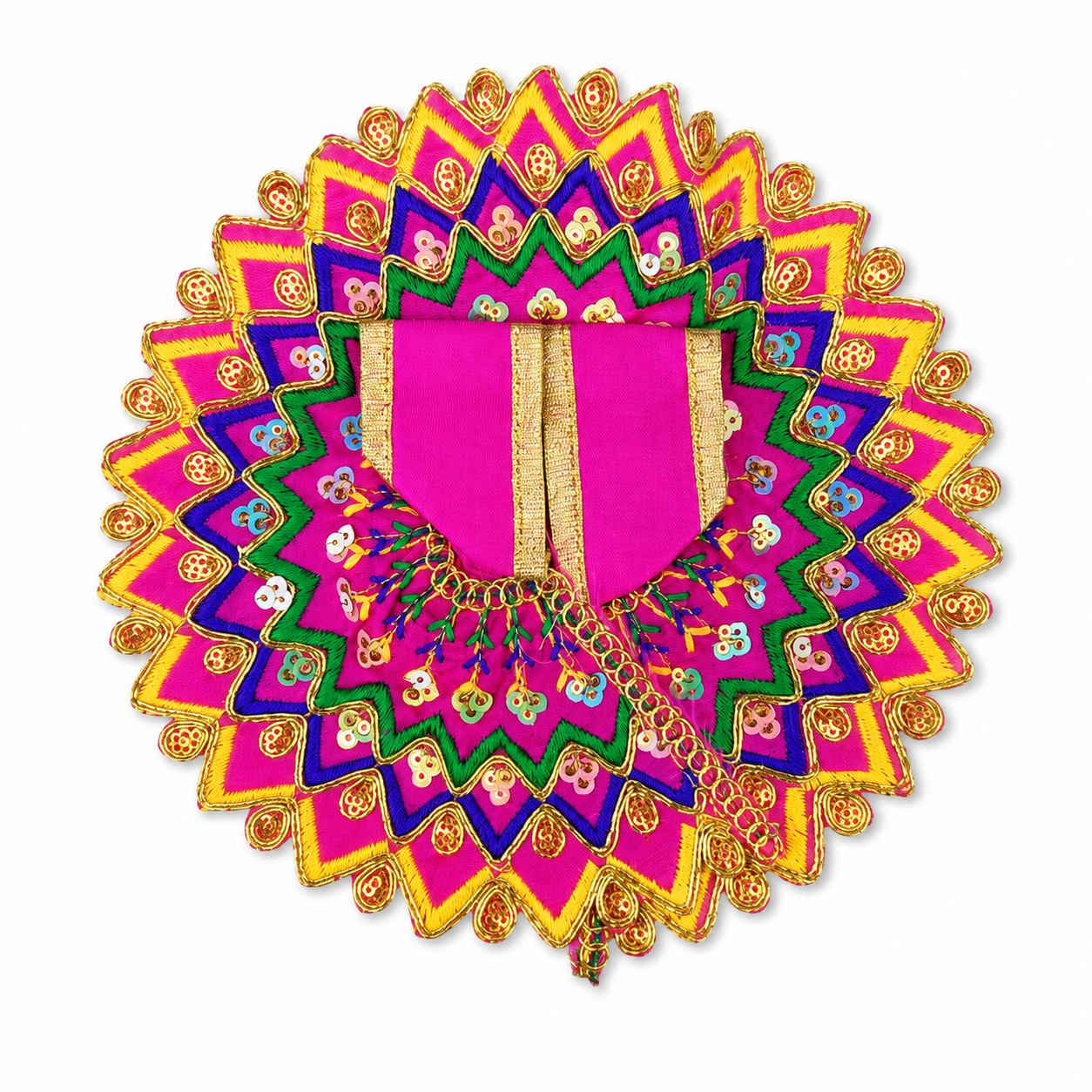 Floral Multicolor Laddu Gopal Dress