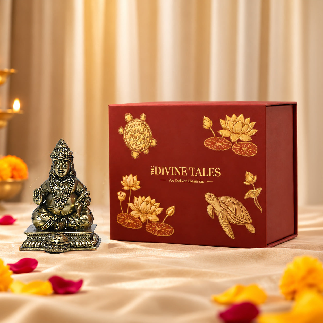 Brass Kuber Ji Idol With Gift Box