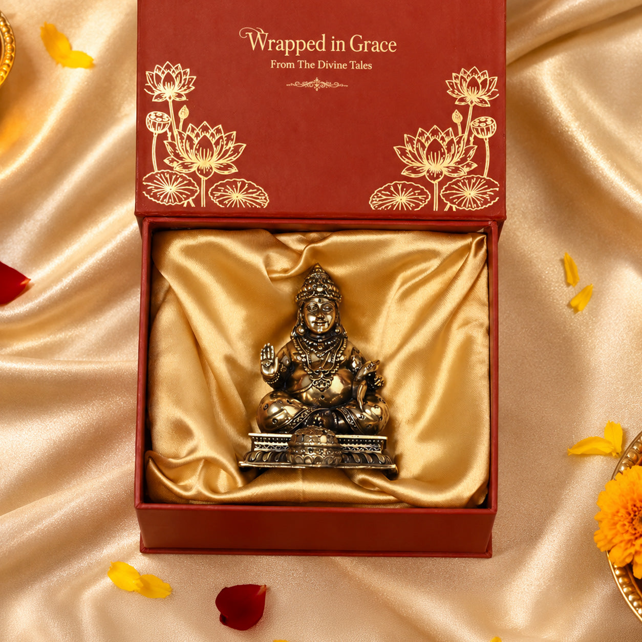 Brass Kuber Ji Idol With Gift Box