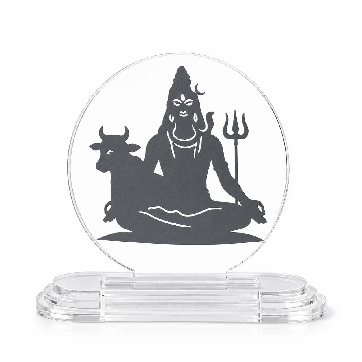 Shiva Acrylic Car Dashboard