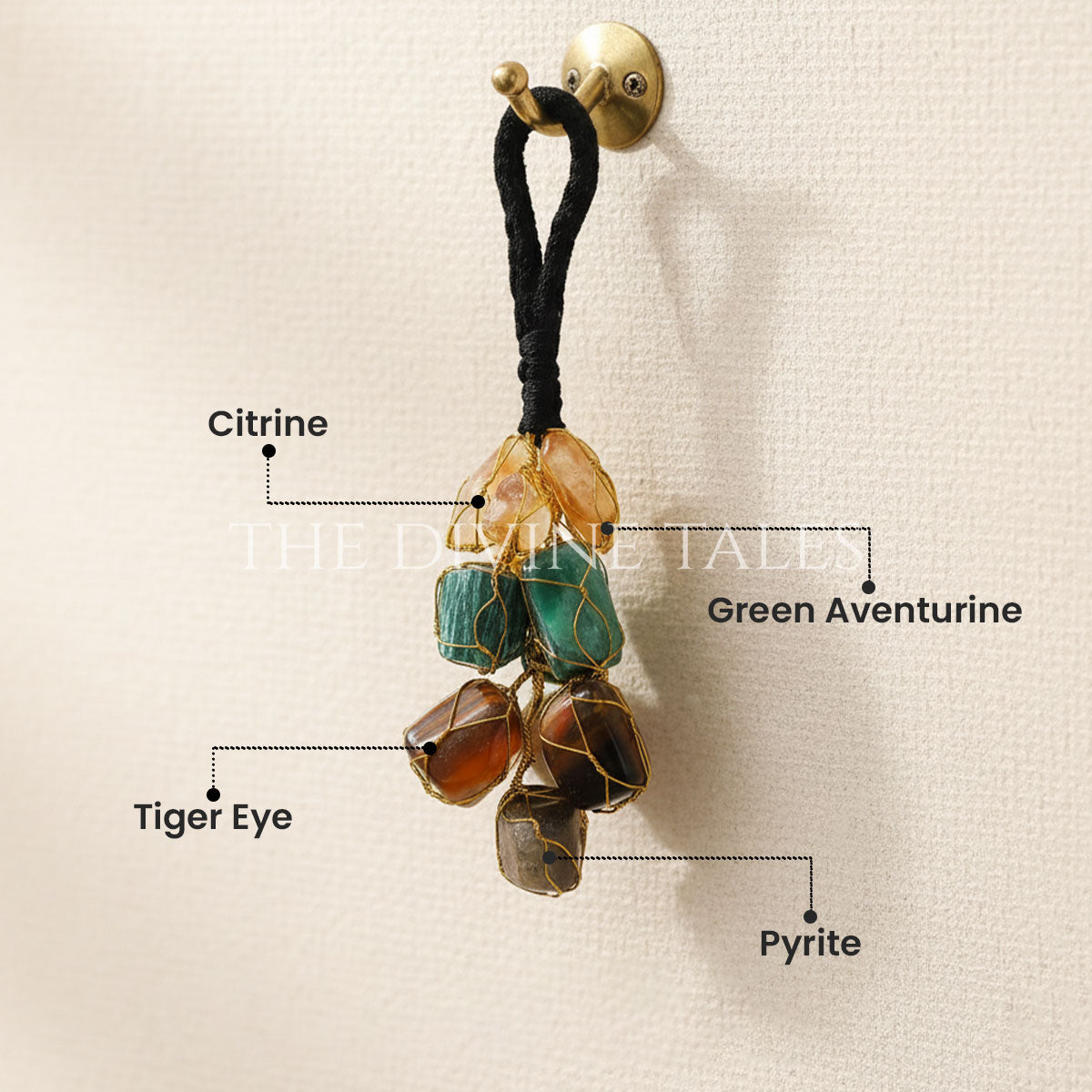 Money Magnet Hanging Stones