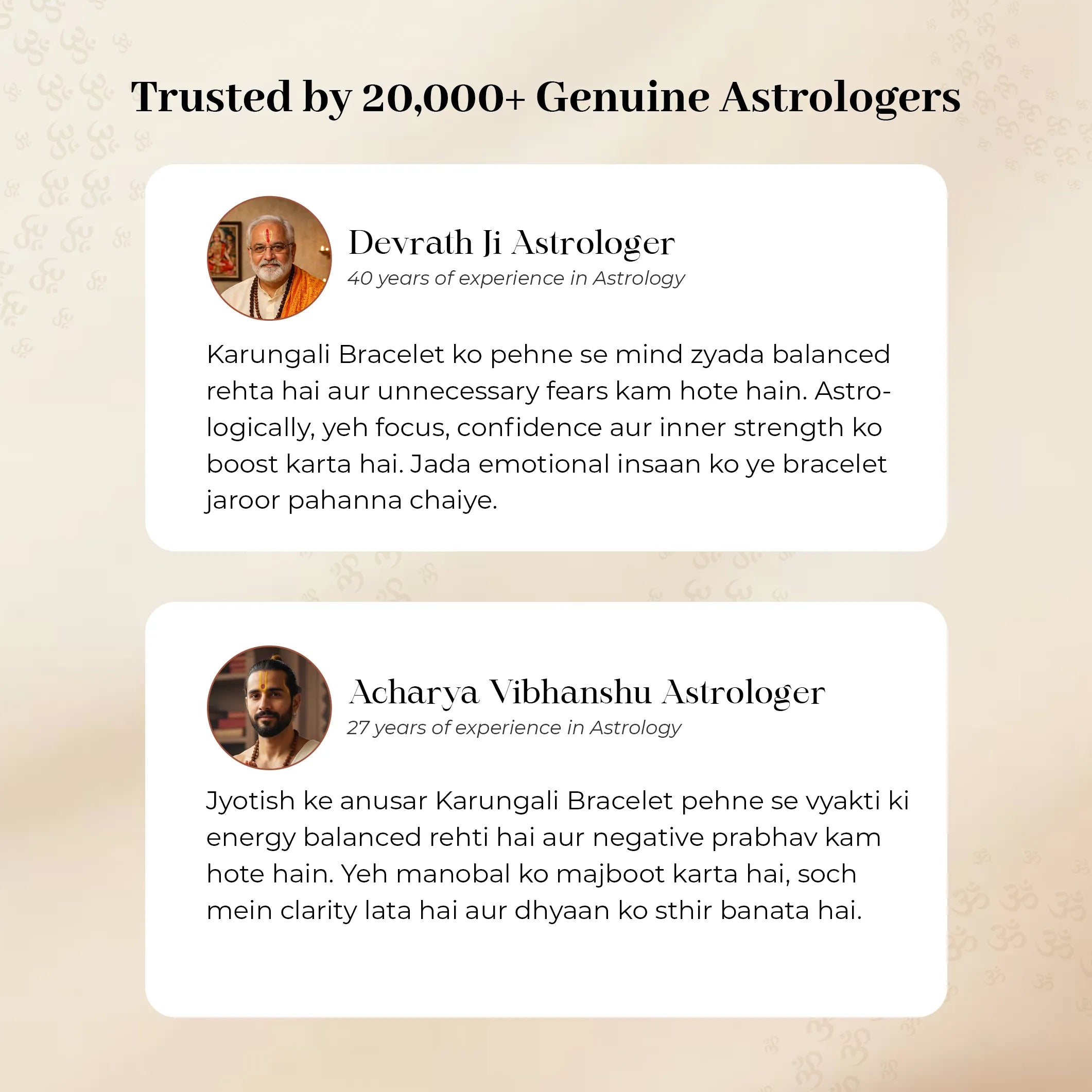 Divine Karungali Energy Bracelet