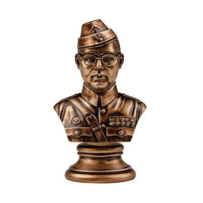 Subhas Chandra Bose Car Dashboard Idol