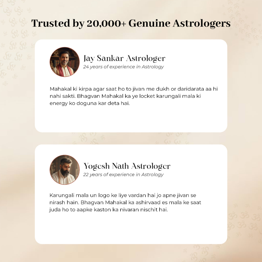 Mahakaal Shakti Rudraksha Cap Mala – Divine Protection Necklace