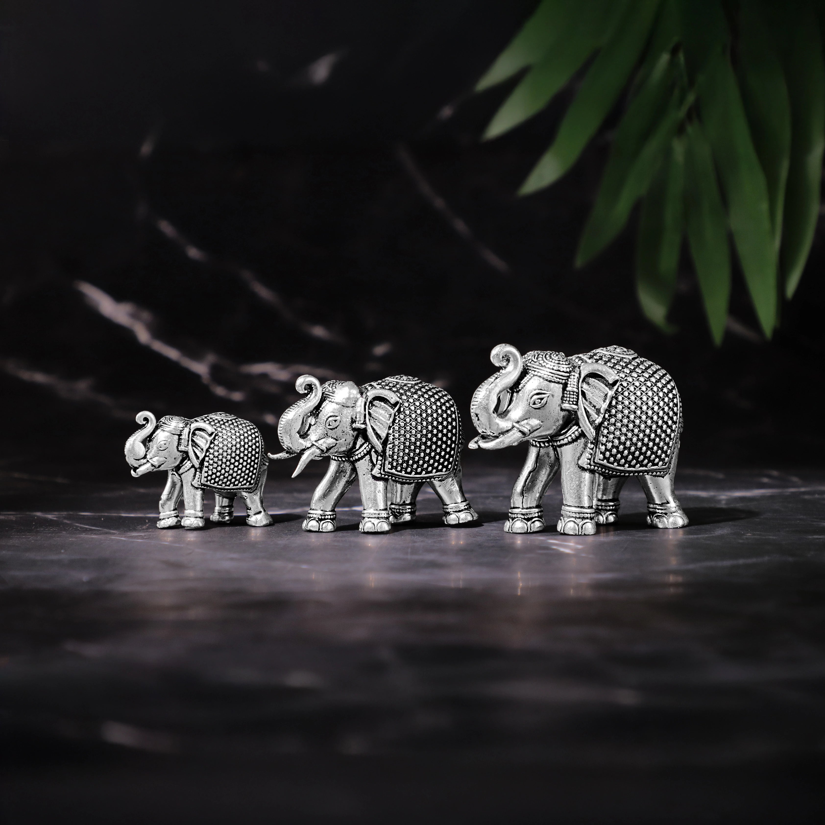 Elephant Family Sculptures