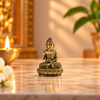 Brass Mahatma Buddha Idol