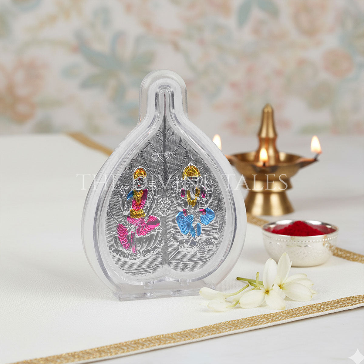 Patta Laxmi Ganesh ji  999 silver