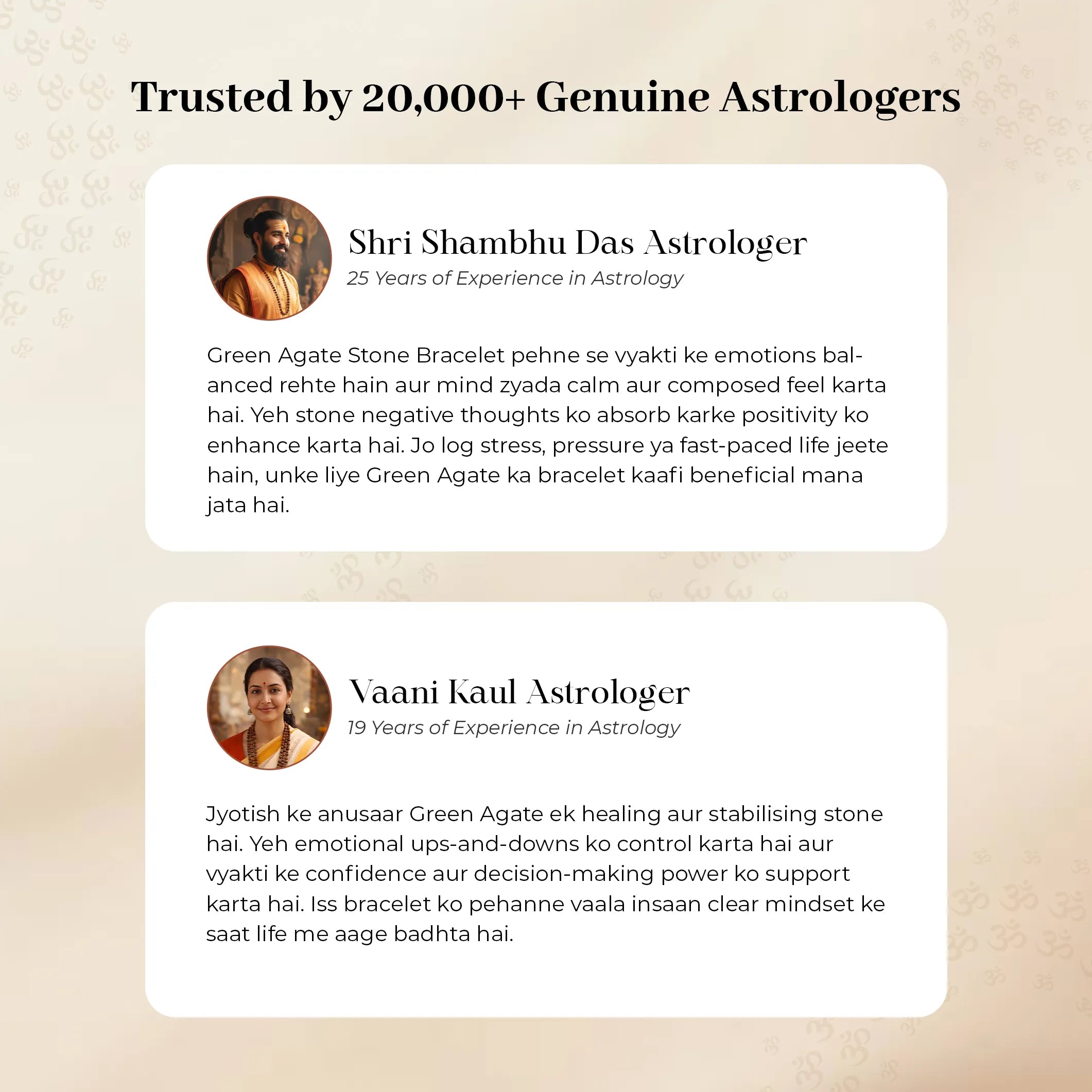 Green Agate Stone Bracelet