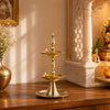 2 Layer Brass Kerala Oil Lamp