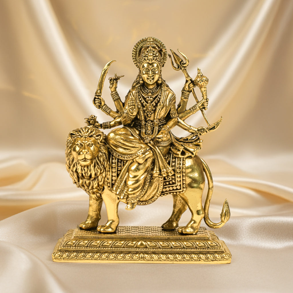 Shree Durga Mata Brass Idol