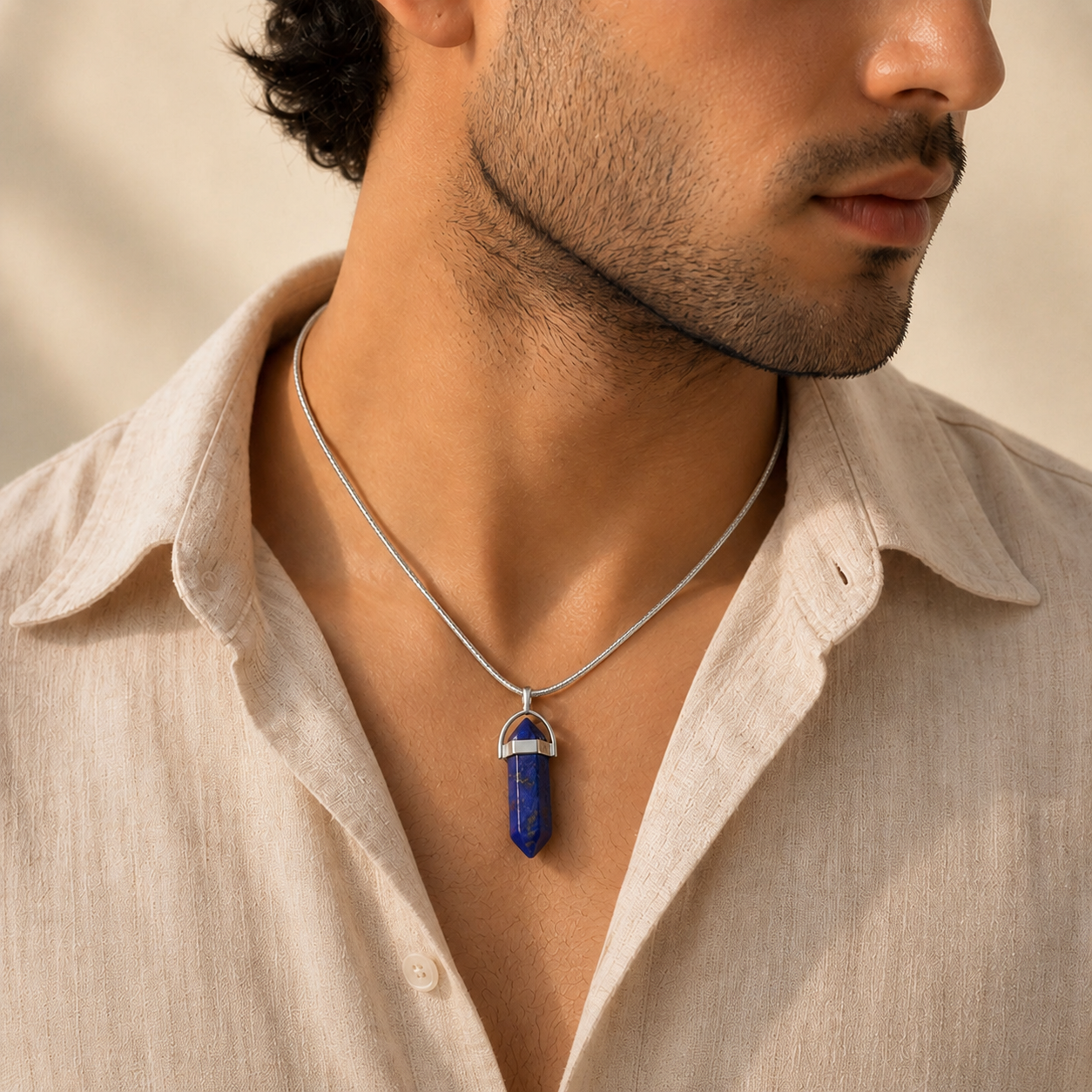 Lapis Lazuli Pencil Locket