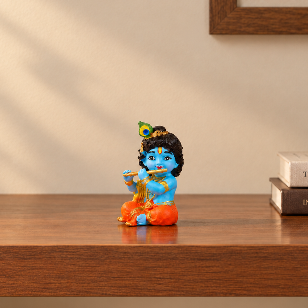 Multi-colour Bal Gopal Idol