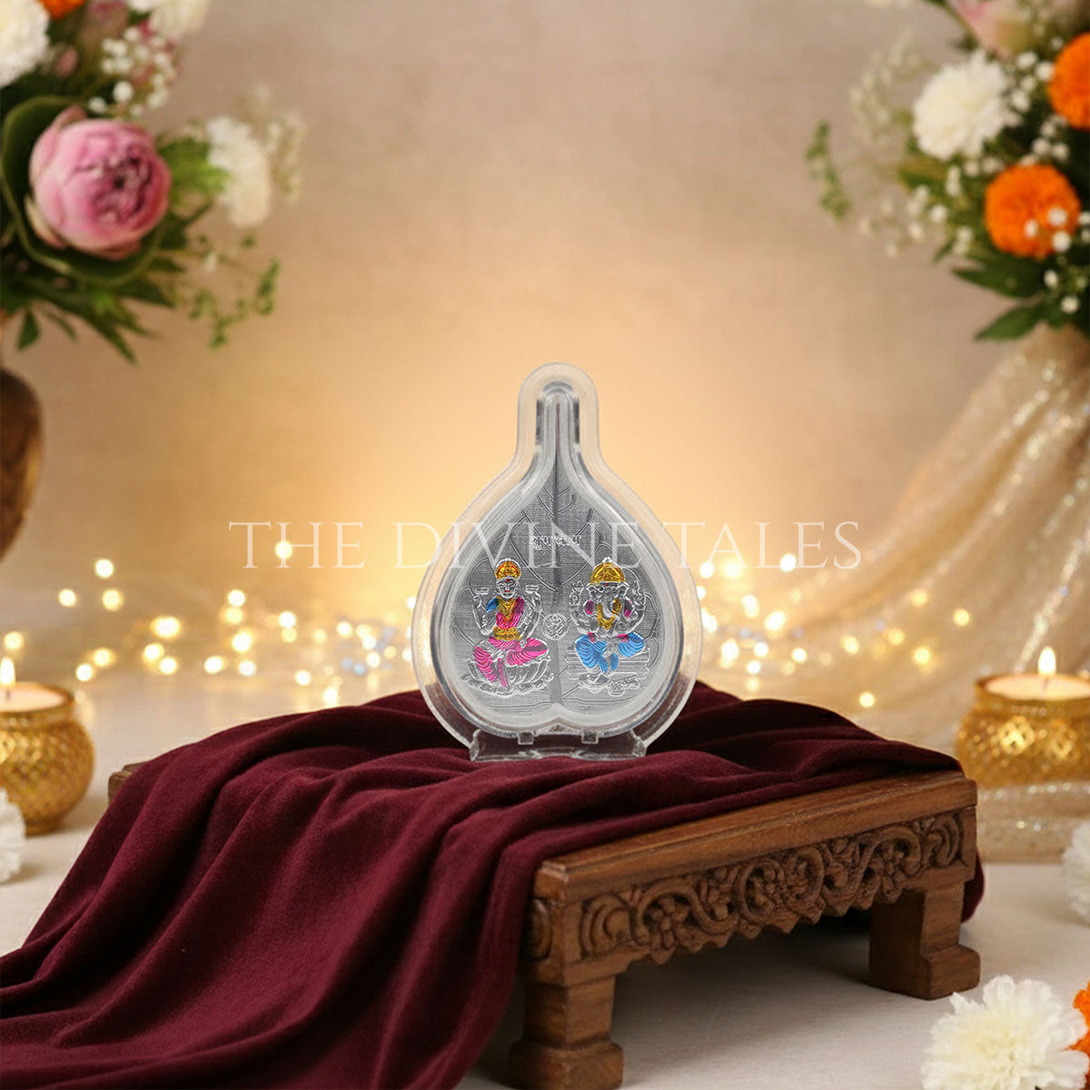 Patta Laxmi Ganesh ji  999 silver