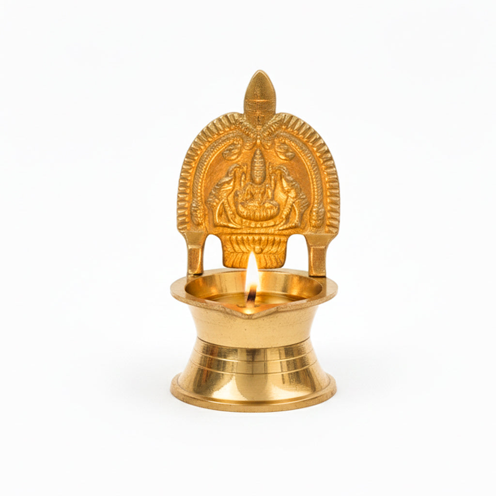 Brass Kamakshi Diya