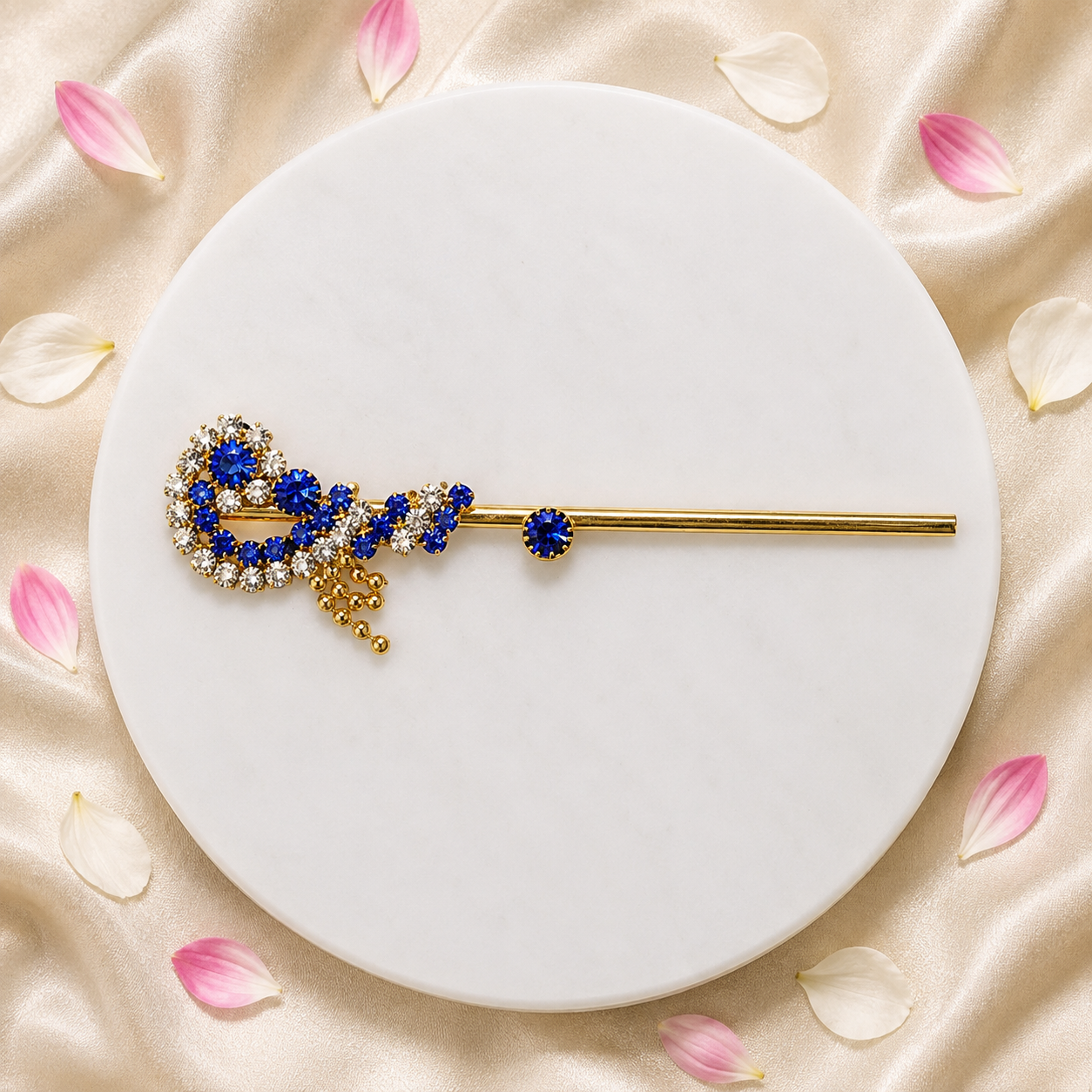 Stone Decorative Bansuri for Laddu Gopal