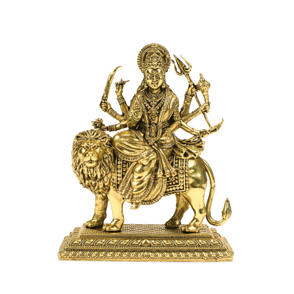 Shree Durga Mata Brass Idol