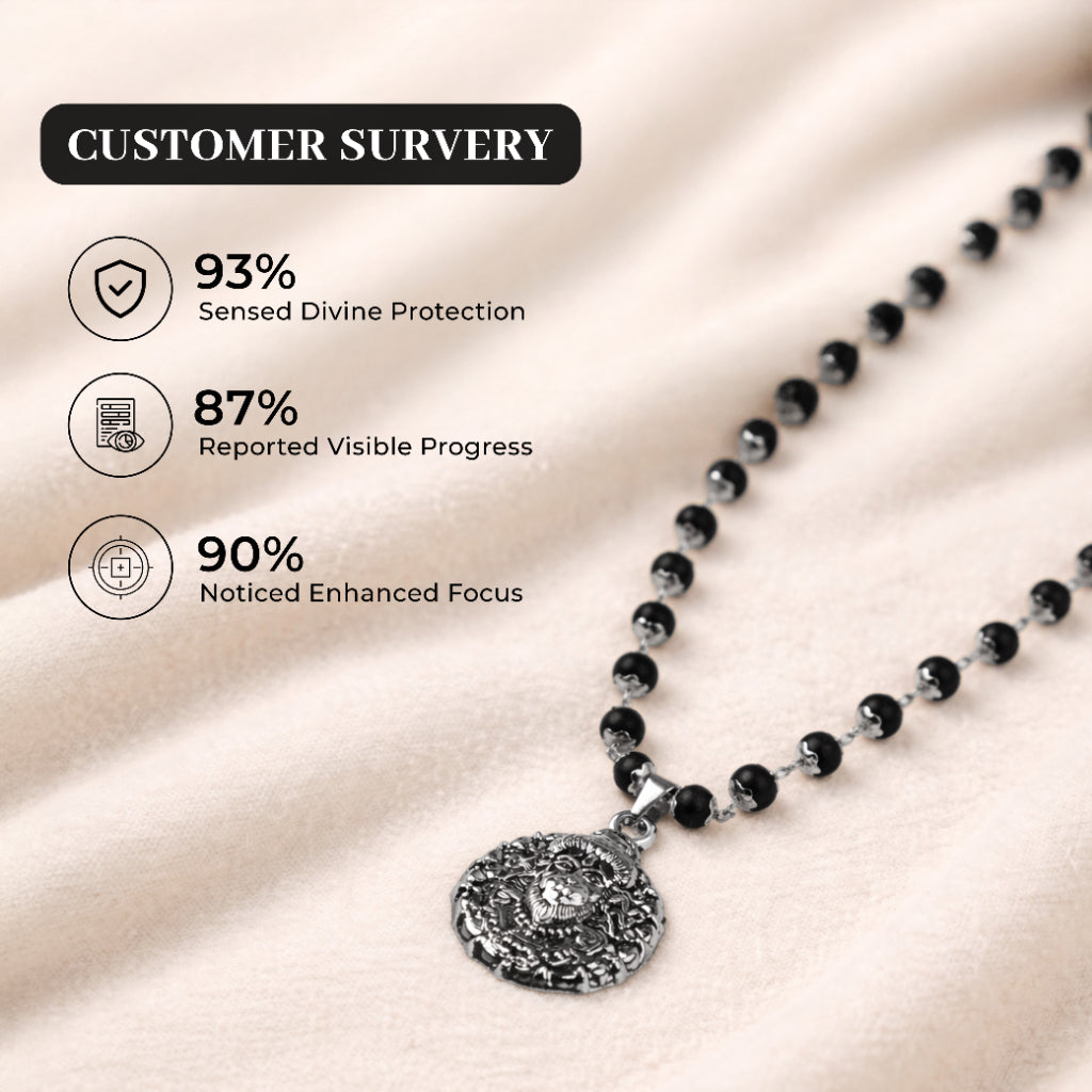 Veer Hanuman Karungali Cap Mala – For Strength & Protection